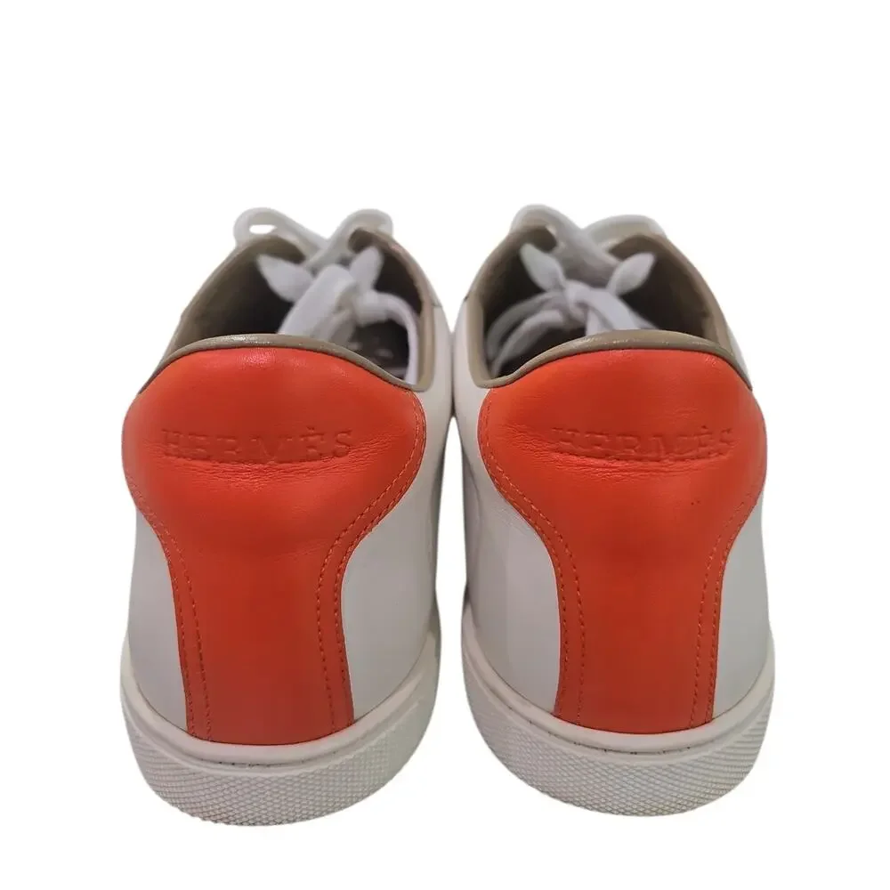 Hermes Men's Quicker Leather Sneakers